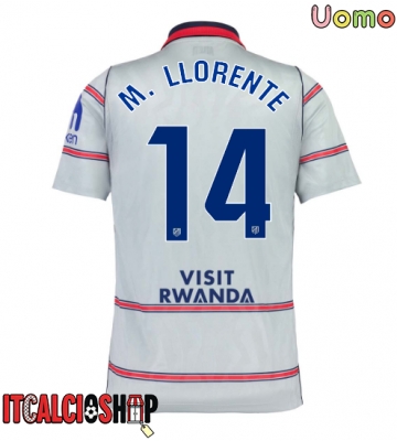 Atletico Madrid Marcos Llorente #14 Terza Maglia 2026-27 Manica Corta
